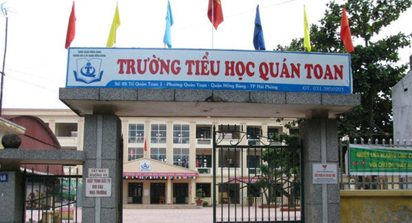 Hải Phòng: Kỉ luật khiển trách Hiệu trưởng trường tiểu học Quán Toan - Ảnh 1