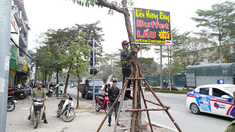 Quản lý trật tự đô thị dịp cuối năm: Vẫn loay hoay giữa lý và tình - Ảnh 1