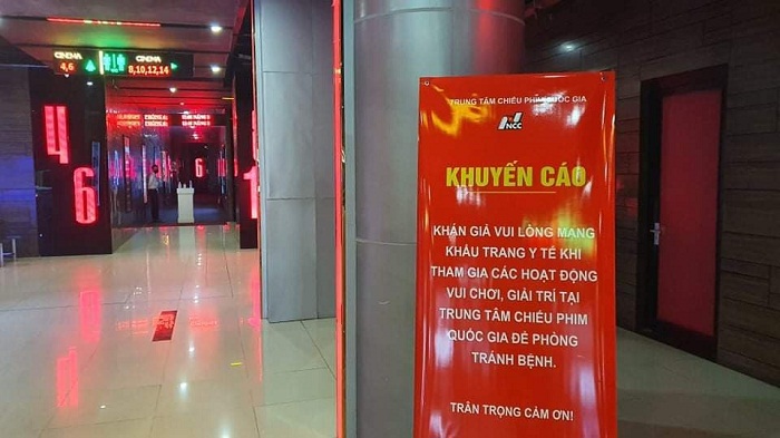 Hà Nội: Chính thức ra yêu cầu đóng cửa các rạp chiếu phim - Ảnh 1