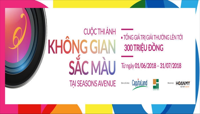 Cuộc thi ảnh không gian sắc màu tại Seasons Avenue - Ảnh 1