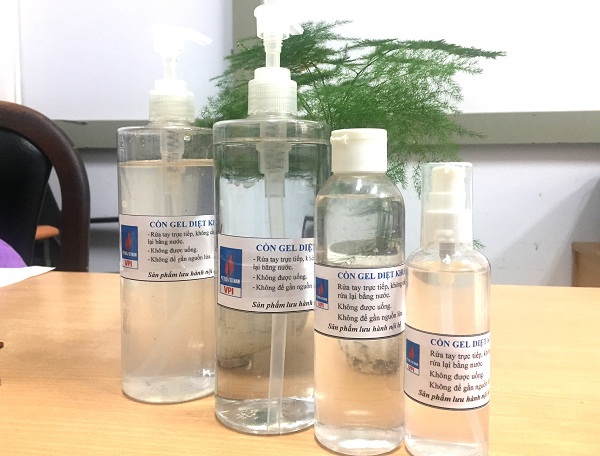 VPI và HQGANO hợp tác sản xuất nước rửa tay khô diệt khuẩn - Ảnh 2
