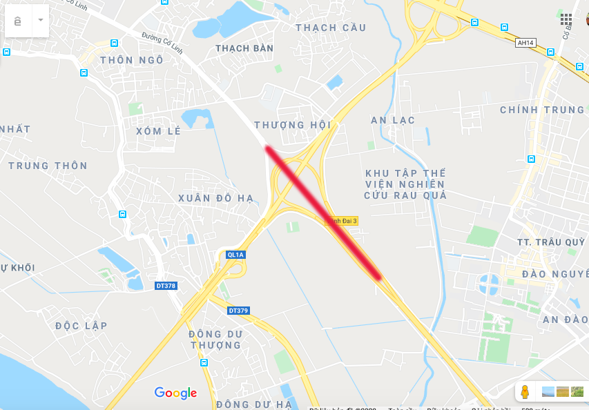 Khởi công dự án nút giao đường Vành đai 3 với cao tốc Hà Nội - Hải Phòng - Ảnh 1