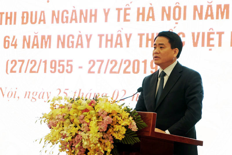 Chủ tịch Nguyễn Đức Chung: Phòng bệnh để người dân hạn chế đến bệnh viện - Ảnh 1