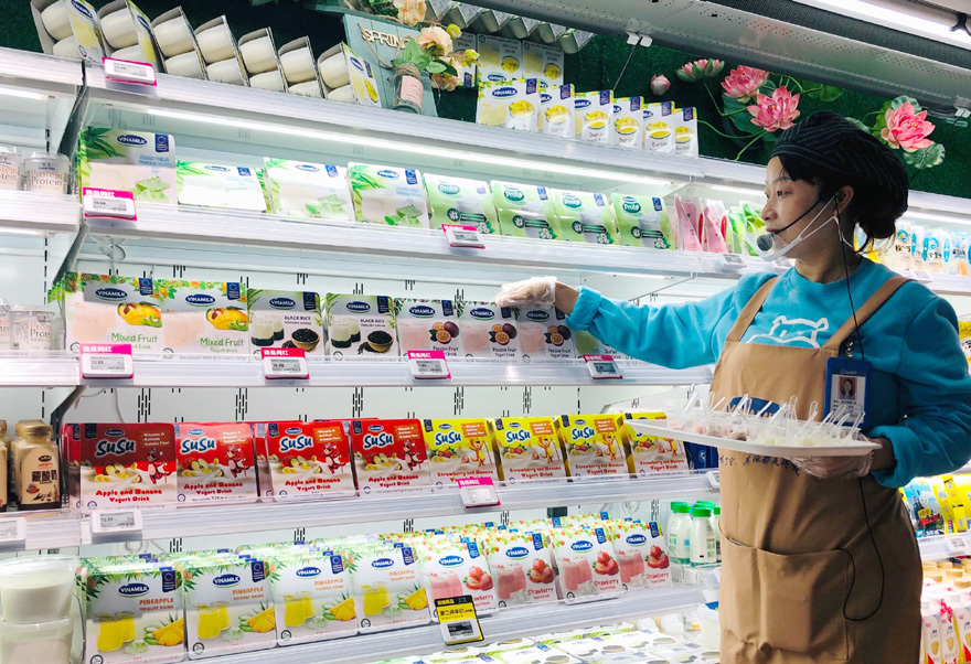 Sữa chua Vinamilk đã có mặt tại siêu thị thông minh Hema của Alibaba tại Trung Quốc - Ảnh 2