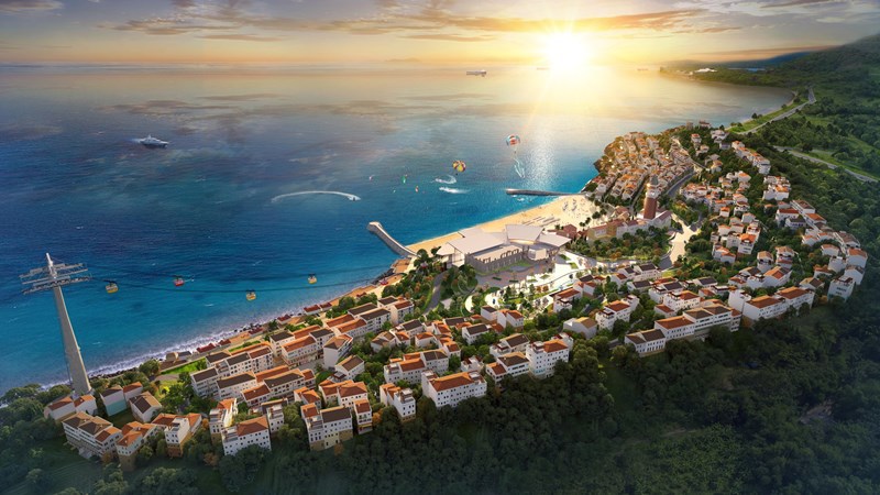 Kỳ công kiến tạo một “Amalfi cổ trấn” ở Nam Phú Quốc - Ảnh 1