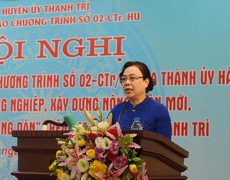 Huyện Thanh Trì: Xây dựng nông thôn mới tiệm cận với các tiêu chí lên quận - Ảnh 1