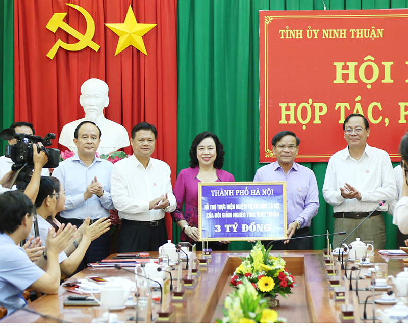 Hà Nội - Ninh Thuận: Đẩy mạnh hợp tác trên 9 lĩnh vực kinh tế - xã hội - Ảnh 2