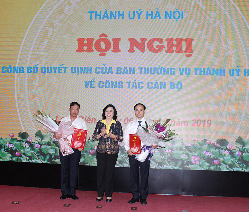 Đồng chí Đường Hoài Nam giữ chức Phó Bí thư Quận ủy Long Biên - Ảnh 1