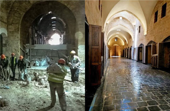 Ngỡ ngàng với quá trình trùng tu TP cổ Aleppo của Syria sau cuộc nội chiến - Ảnh 3