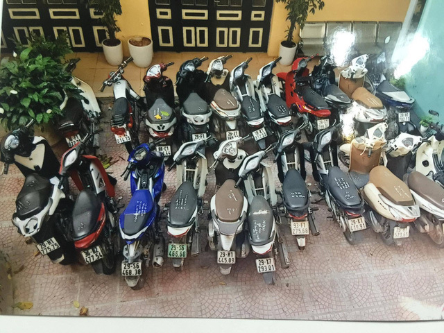 Hành trình triệt phá hàng loạt ổ nhóm trộm cắp, tiêu thụ xe máy ở Hà Nội - Ảnh 3