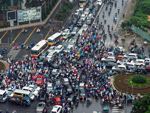 Hà Nội tăng cường chống ùn tắc giao thông giai đoạn 2019 - 2021 - Ảnh 1
