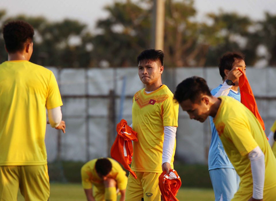 [Ảnh] U23 Việt Nam tập buổi cuối, Quang Hải sẵn sàng hạ U23 UAE - Ảnh 6