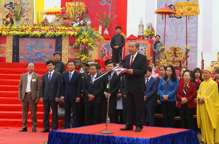 Phó Thủ tướng Trương Hòa Bình xuống đồng Khai hội Tịch điền - Ảnh 2