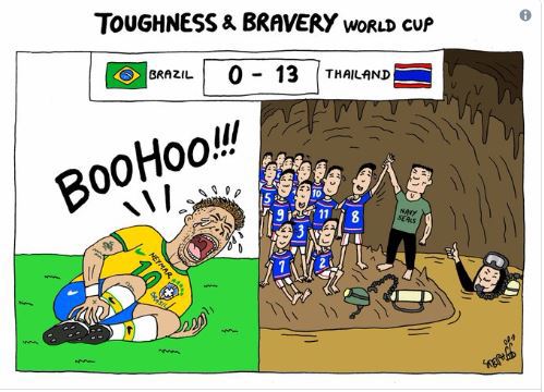 Đội bóng nhí Thái Lan "thắng" Neymar 13 - 0 trong tranh hoạt hình - Ảnh 8