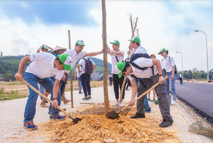 “Vì một Việt Nam xanh” Panasonic lên Thái Nguyên trồng hơn 10.000 cây xanh - Ảnh 2
