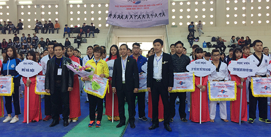 30 trường tranh giải Taekwondo sinh viên Hà Nội lần 2 - Ảnh 2