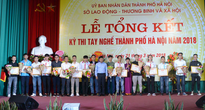 Kỳ thi tay nghề TP Hà Nội năm 2018: Động lực nâng chất lượng đào tạo - Ảnh 1