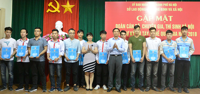 Hà Nội: 48 thí sinh tranh tài tại Kỳ thi tay nghề Quốc gia 2018 - Ảnh 1