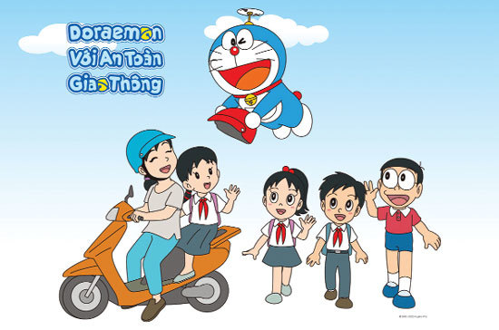 Thi sáng tác khẩu hiệu “Doraemon với an toàn giao thông” - Ảnh 1