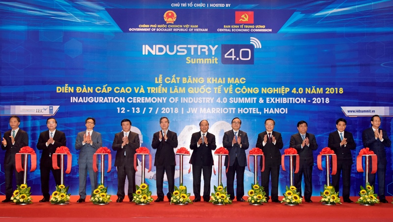 Thủ tướng dự Diễn đàn cấp cao và Triển lãm quốc tế về Công nghiệp 4.0 - Ảnh 1