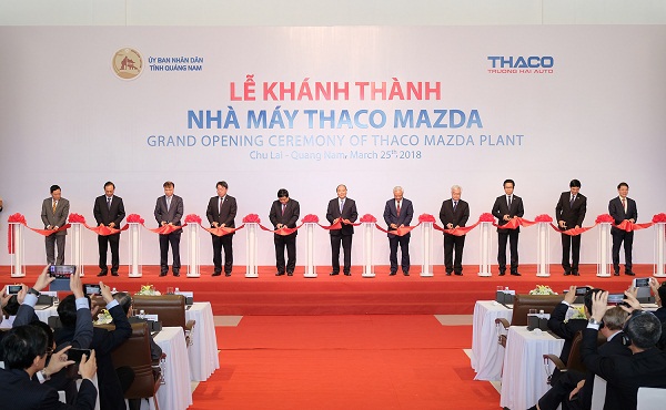 Thủ tướng dự Lễ khánh thành nhà máy sản xuất ô tô hiện đại nhất Đông Nam Á - Ảnh 1