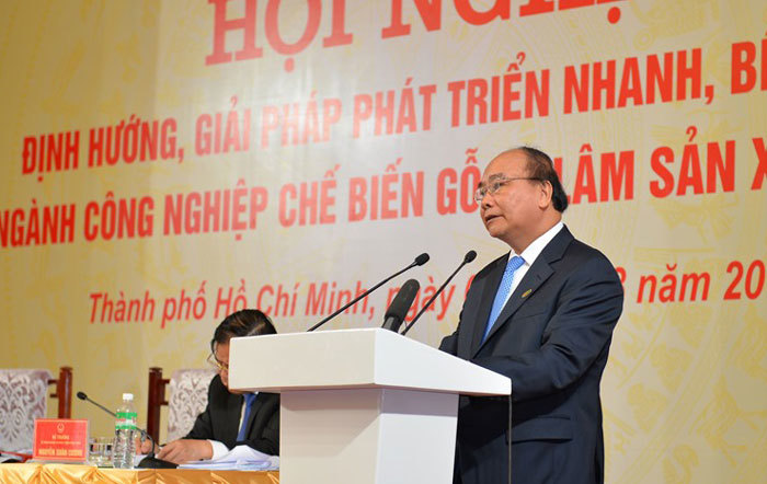 Thủ tướng Nguyễn Xuân Phúc: Đưa Việt Nam trở thành trung tâm chế biến, xuất khẩu gỗ - Ảnh 1