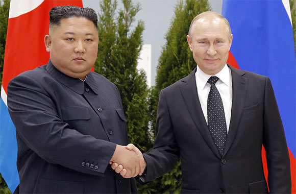 [Ảnh] Ấn tượng lần đầu gặp mặt của lãnh đạo Kim - Putin - Ảnh 5
