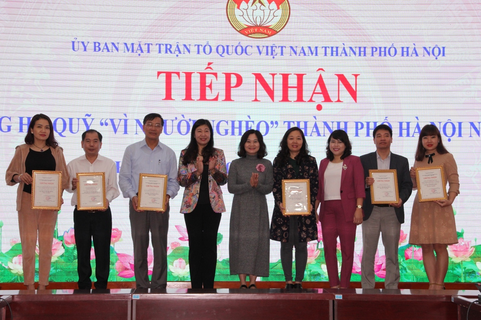 Quỹ "Vì người nghèo" TP Hà Nội tiếp nhận thêm 564 triệu đồng - Ảnh 1