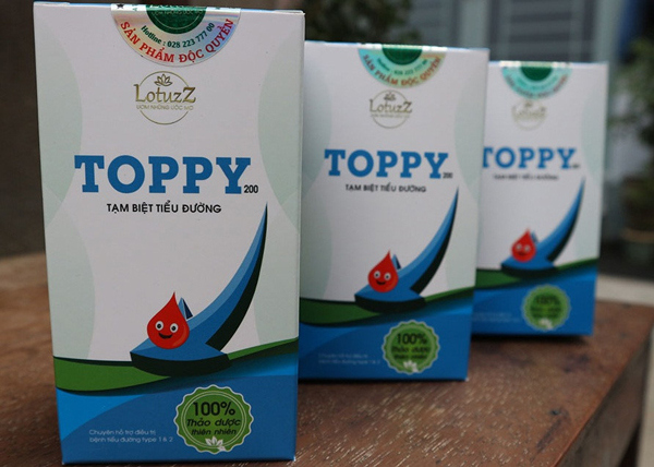 Tiếp tục thu hồi sản phẩm tiểu đường Thảo dược Toppy - Ảnh 1