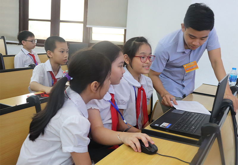 Hà Nội: Hơn 500 thí sinh dự hội thi Tin học trẻ năm 2019 - Ảnh 2