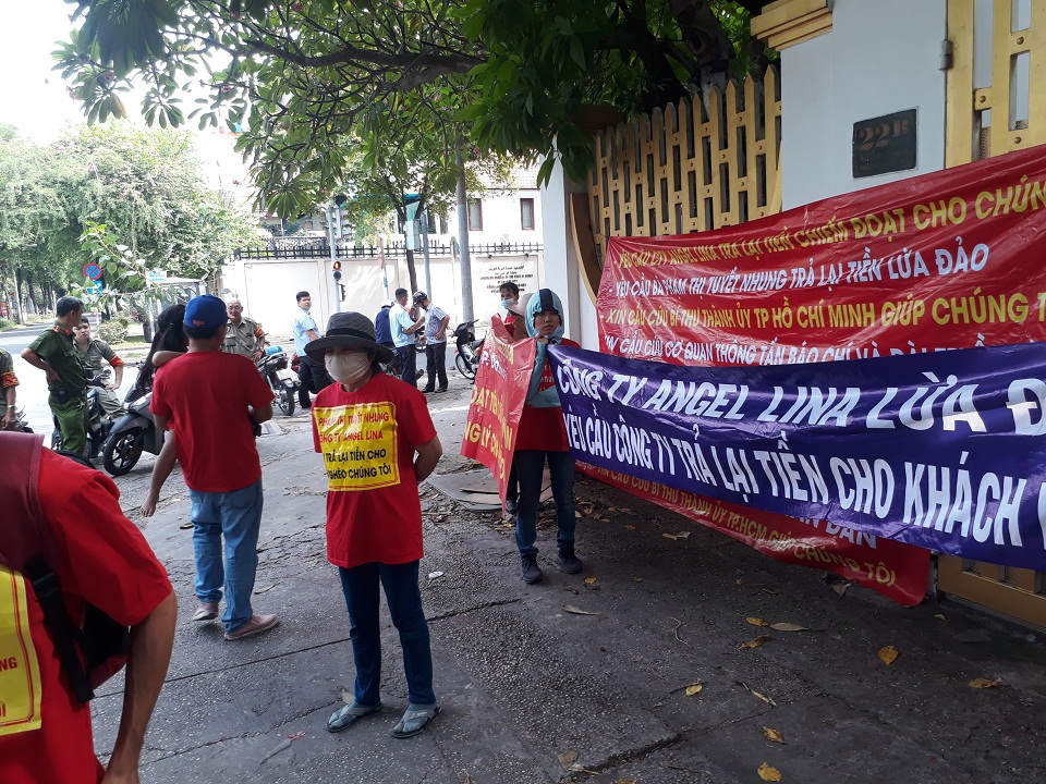 TP Hồ Chí Minh: Gần trăm người dân tố cáo Công ty Angel Lina lừa đảo - Ảnh 1