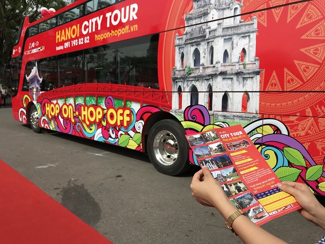 Xe buýt 2 tầng City tour chính thức vận hành: Thêm “món ngon” cho du lịch Hà Nội - Ảnh 8