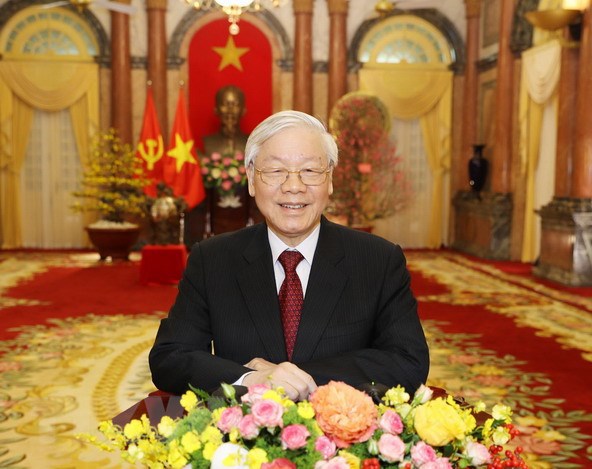 Lời chúc Tết Nguyên đán Kỷ Hợi của Tổng Bí thư, Chủ tịch nước Nguyễn Phú Trọng - Ảnh 1