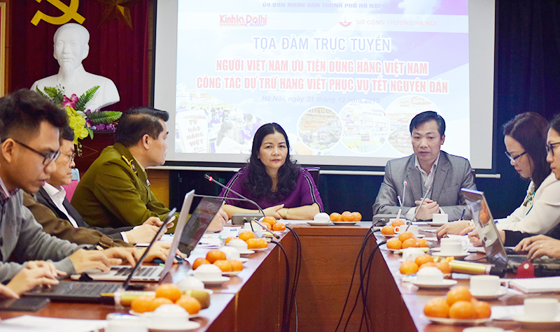 Tọa đàm trực tuyến: Cuộc vận động “Người Việt Nam ưu tiên dùng hàng Việt Nam” và công tác “dự trữ hàng Việt phục vụ Tết Nguyên đán” - Ảnh 9