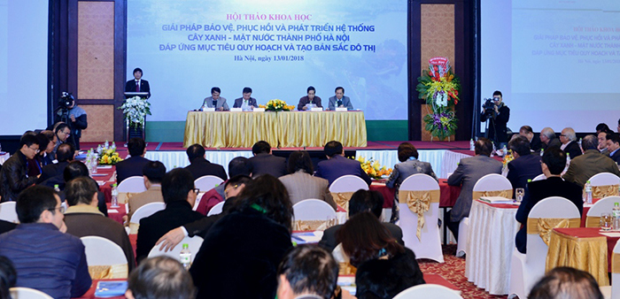 Chủ tịch Nguyễn Đức Chung:  Tỷ lệ bình quân cây xanh tại Hà Nội đang tăng dần - Ảnh 3