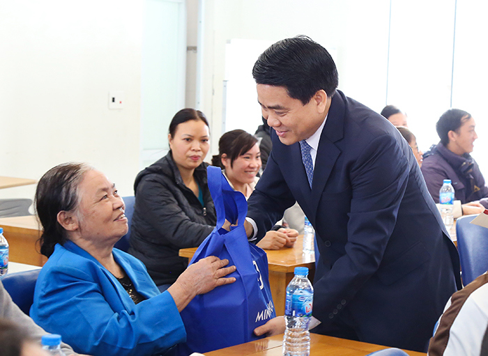 Chủ tịch Nguyễn Đức Chung thăm, chúc Tết Tổng hội - Hội thánh Tin lành Việt Nam (miền Bắc) - Ảnh 1