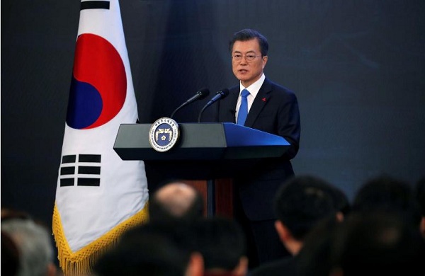 Tổng thống Hàn Quốc: Ông Trump có công lớn trong việc nối lại đàm phán liên Triều - Ảnh 1
