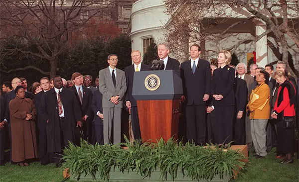 Tổng thống Trump đối mặt điều tra luận tội: Lịch sử đứng về phía ông - Ảnh 2