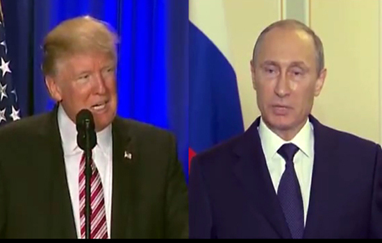 Tổng thống Trump chúc mừng Tổng thống Putin, bàn nhiều vấn đề nóng - Ảnh 1