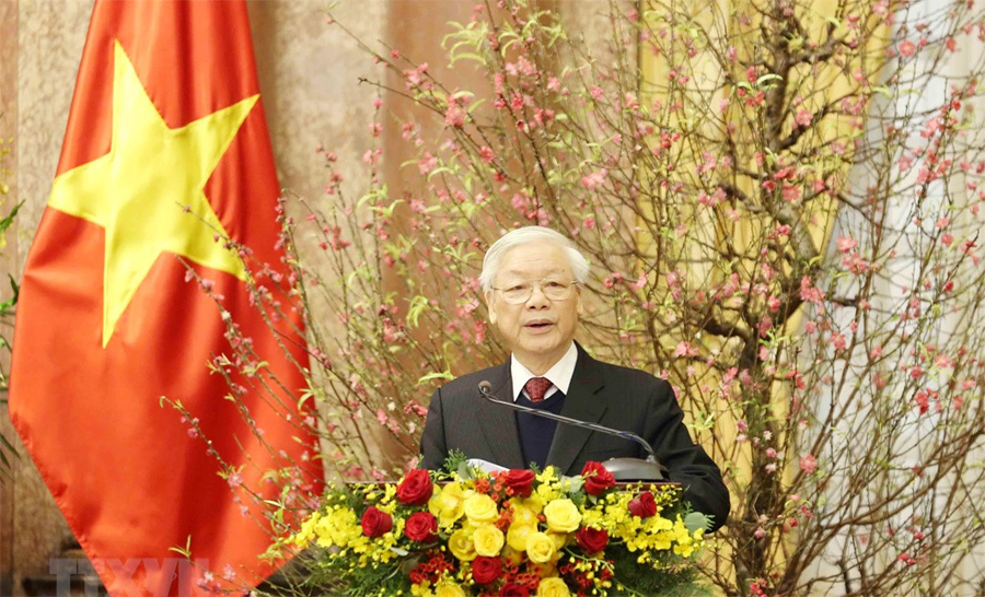 Bài phát biểu chúc Tết của Tổng Bí thư, Chủ tịch nước Nguyễn Phú Trọng - Ảnh 1