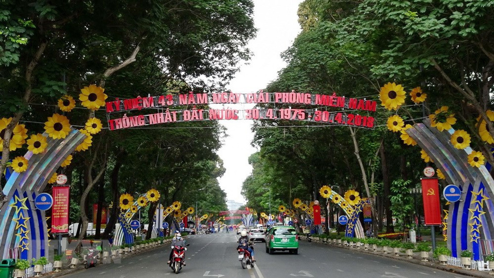 [Photo] Thành phố Hồ Chí Minh những ngày tháng Tư lịch sử - Ảnh 6