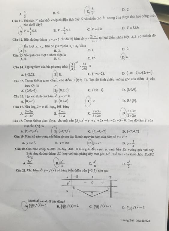 Thi thử THPT quốc gia tại Hà Nội: Thí sinh “nhăn mặt” vì đề Toán khó - Ảnh 4