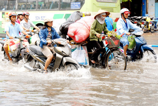 TP Hồ Chí Minh: Triều cường đạt đỉnh trong hôm nay, nhiều nơi có nguy cơ ngập nặng - Ảnh 1