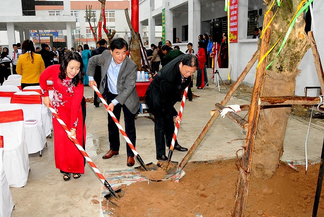 Quận Hai Bà Trưng trồng thêm nhiều cây xanh trên địa bàn - Ảnh 1