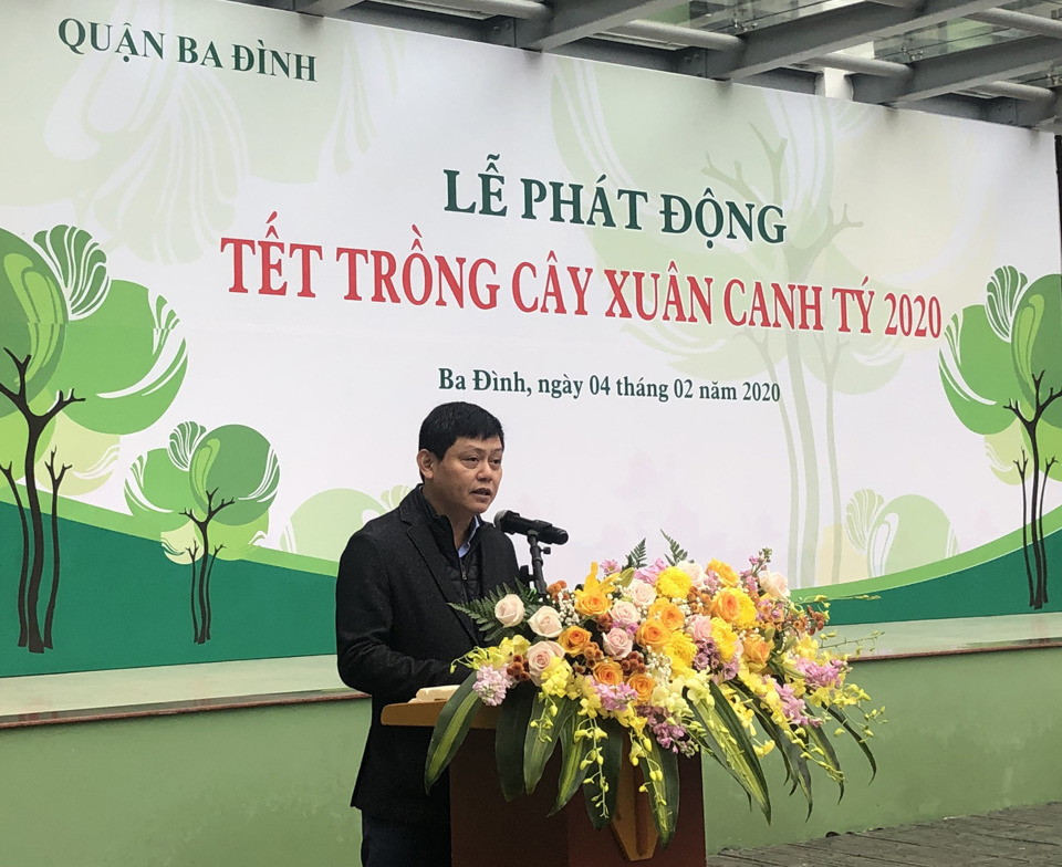 Quận Ba Đình phát động Tết trồng cây Xuân Canh Tý 2020 - Ảnh 2
