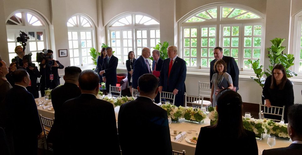 [Cập nhật] Tổng thống Trump họp báo sau hội nghị thượng đỉnh, tuyên bố ngừng tập trận Mỹ-Hàn - Ảnh 9