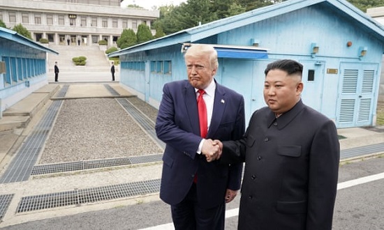 Tổng thống Donald Trump đã gặp nhà lãnh đạo Kim Jong Un tại DMZ - Ảnh 1