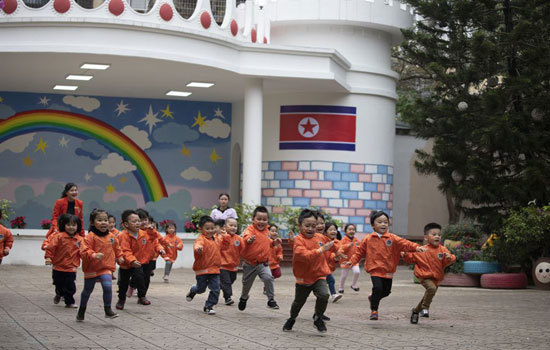 Trường mẫu giáo Việt Triều háo hức chào đón Chủ tịch Kim Jong Un - Ảnh 6