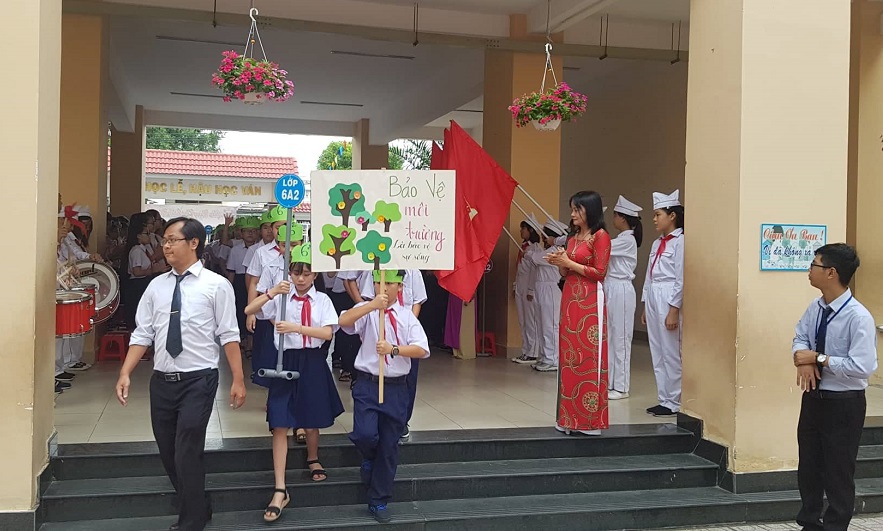TP Hồ Chí Minh: Hơn 1,7 triệu học sinh hân hoan khai giảng năm học mới - Ảnh 3