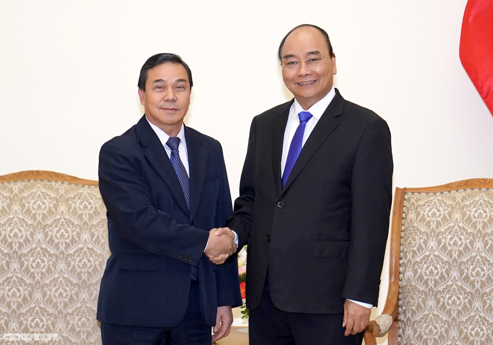 Thủ tướng tiếp Đại sứ Lào nhận nhiệm vụ tại Việt Nam - Ảnh 1